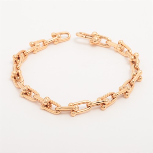 TIFFANY & CO. Tiffany Hardware Small link Bracelet 750(YG) 16.7g