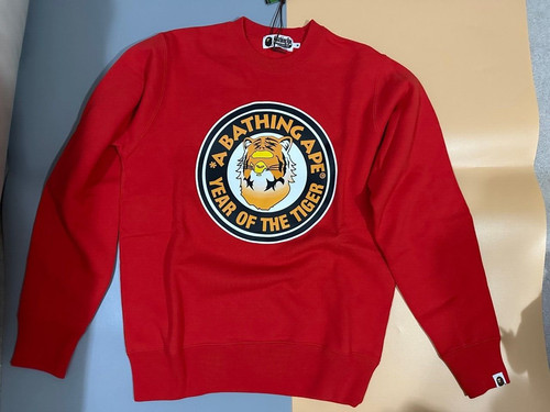 A BATHING APE (BAPE) FELPA BAPE A BATHING APE CINESE CAPODANNO DELLA TIGER TAGLIA MEDIA PREZZO PREZZO PREZZO £220