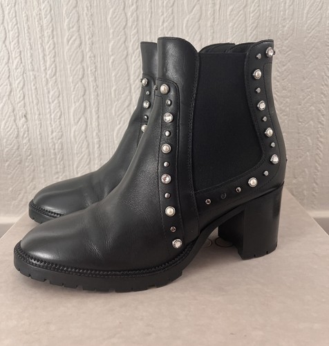 Stivaletti Jimmy Choo Burrow neri impreziositi taglia 6 5