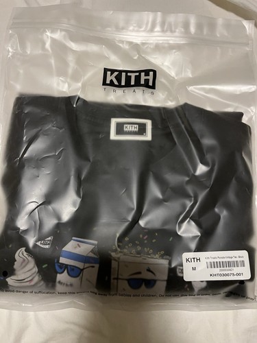 Kith Treats Parade Vintage Black Medium T Shirt NEW S Out Supreme