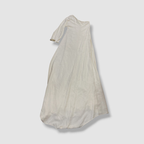 Abito a una spalla Valentino da donna in seta avorio $3980 taglia 38