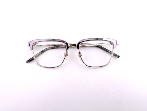 Marc Jacobs Eyeglasses, Frames Only, Marc 146 T8K, 52 17 145, Metal, Silver