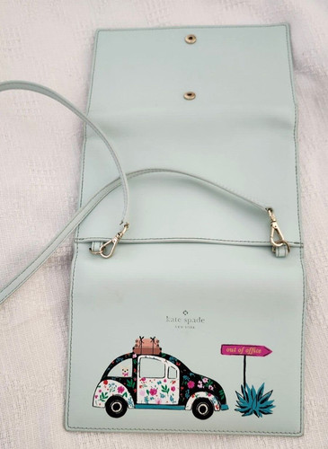 Kate Spade Clutch Crossbody Purse Winni Out Of Office Leather Volkswagon