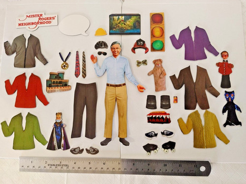 Mr. Rogers Neighborhood Magnetic Dress Up Set 35 Pieces #23051