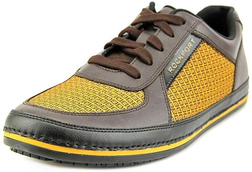 NIB   ROCKPORT Men's 'HARBORPOINT'(V80535)Brown LOW SNEAKER SHOES   11