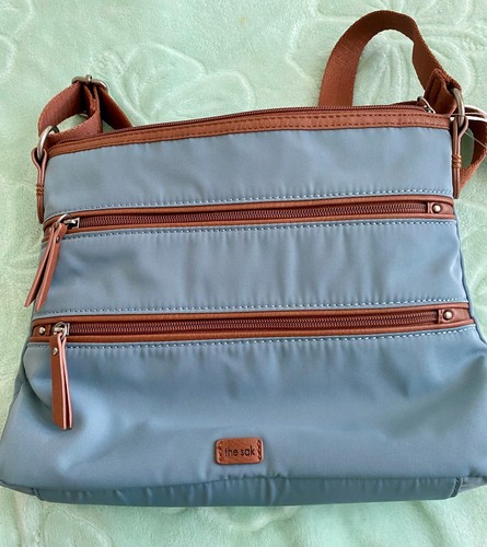 NWT The Sak Esperato Multi zipper Crossbody Shoulder Bag