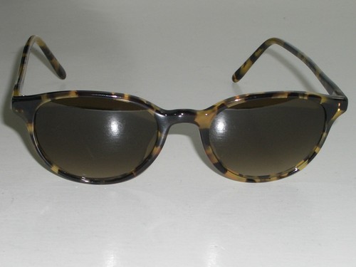 OLIVER PEOPLES ITALY MAREEN 47[]18 145 BROWN GRADIENT SLEEK TORTOISE SUNGLASSES