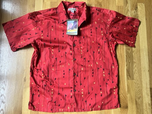 NWT Pataloha Shirt Mens Large Hawaiian Patagonia Short Sleeve