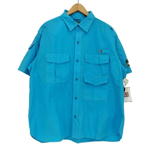 Human Made Men's Fishing Shirt XXL Cotton Casual Blue U