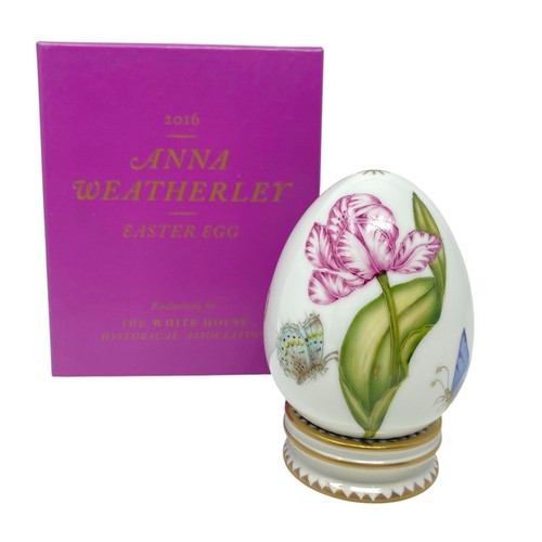 Anna Weatherley White House Historical Association Easter Egg Tulip 2016 RARE