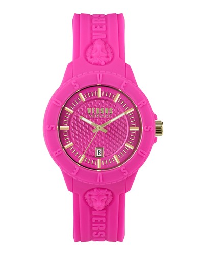 Orologio moda Versus Versace uomo Tokyo rosa cinturino 42 mm