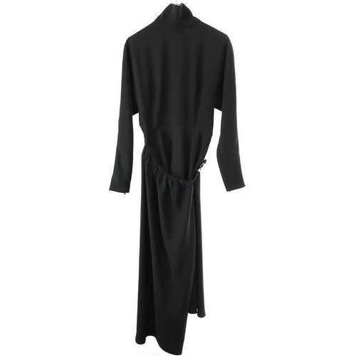 Prada 21SS Belted Design Dress P3D37H 1RW9 Black 40 U MESC 0