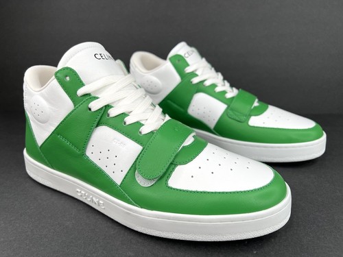 CELINE CT 02 MID SNEAKER OPTIC BIANCO VERDE SNEAKERS UOMO EU 44   US 11