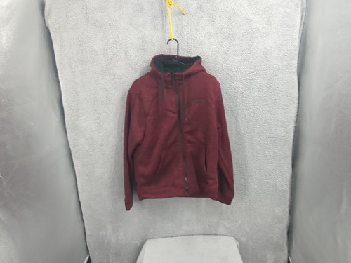 REEBOK CLASSIC Men’s Reebok Full Zip Hoodie Maroon  Size 2XL  New  Jacket
