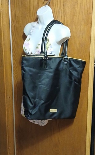 Versace Parfums Borsa a Spalla Shopper Spiaggia Nera Borsa a Mano