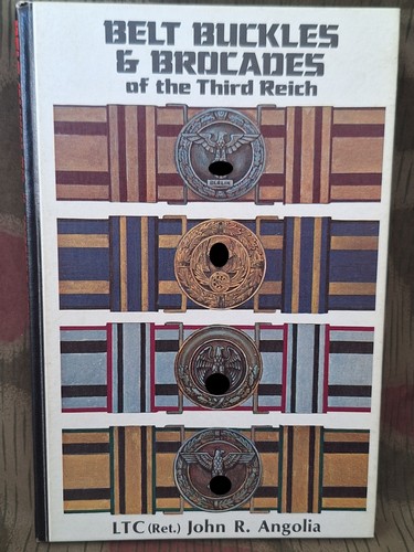 Angolia Belt Buckles & Brocades of the Third Reich Buckles Field Bandage WWII