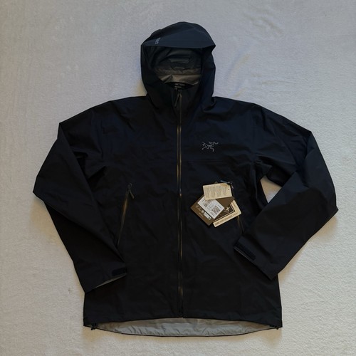 Arc'teryx Beta LT Giacca Antipioggia Uomo Goretex Shell, Taglia L - Nero