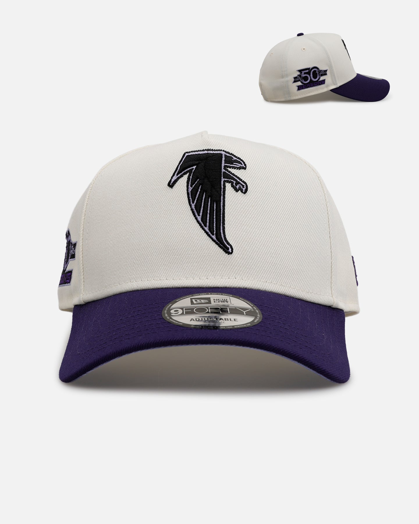 New Era Atlanta Falcons 'Purple Haze 2.0' 9FORTY A Frame Snapback Chrome Purple