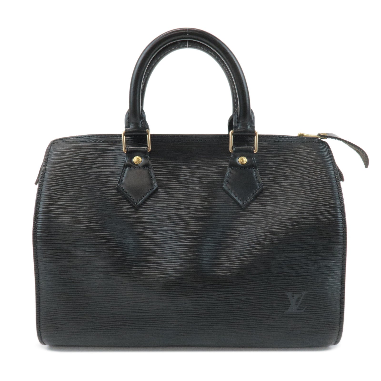 DCT VINTAGE Louis Vuitton Epi Speedy 25 Boston Bag Hand Bag Noir M43012 Used