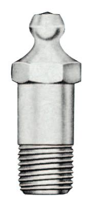 Alemite® Hydraulic Fittings, Straight, 1 1/4 in, Male/Male, 1/8 in (PTF), 1607 B
