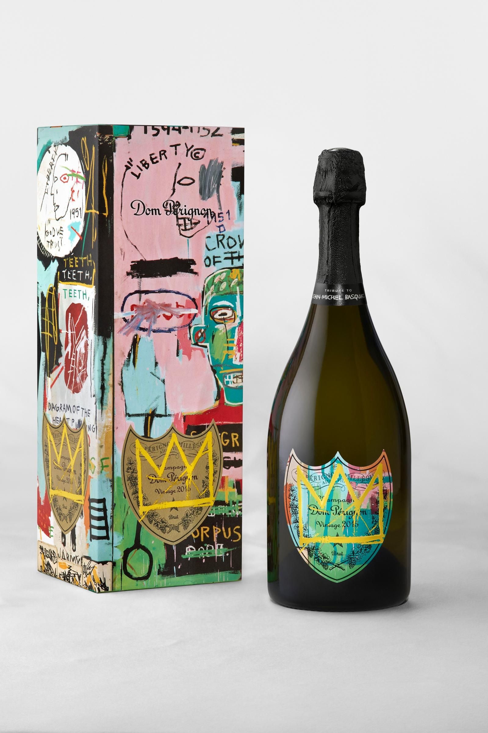 SOCAL WINE & SPIRITS Dom Perignon Jean Michel Basquiat Tribute Vintage