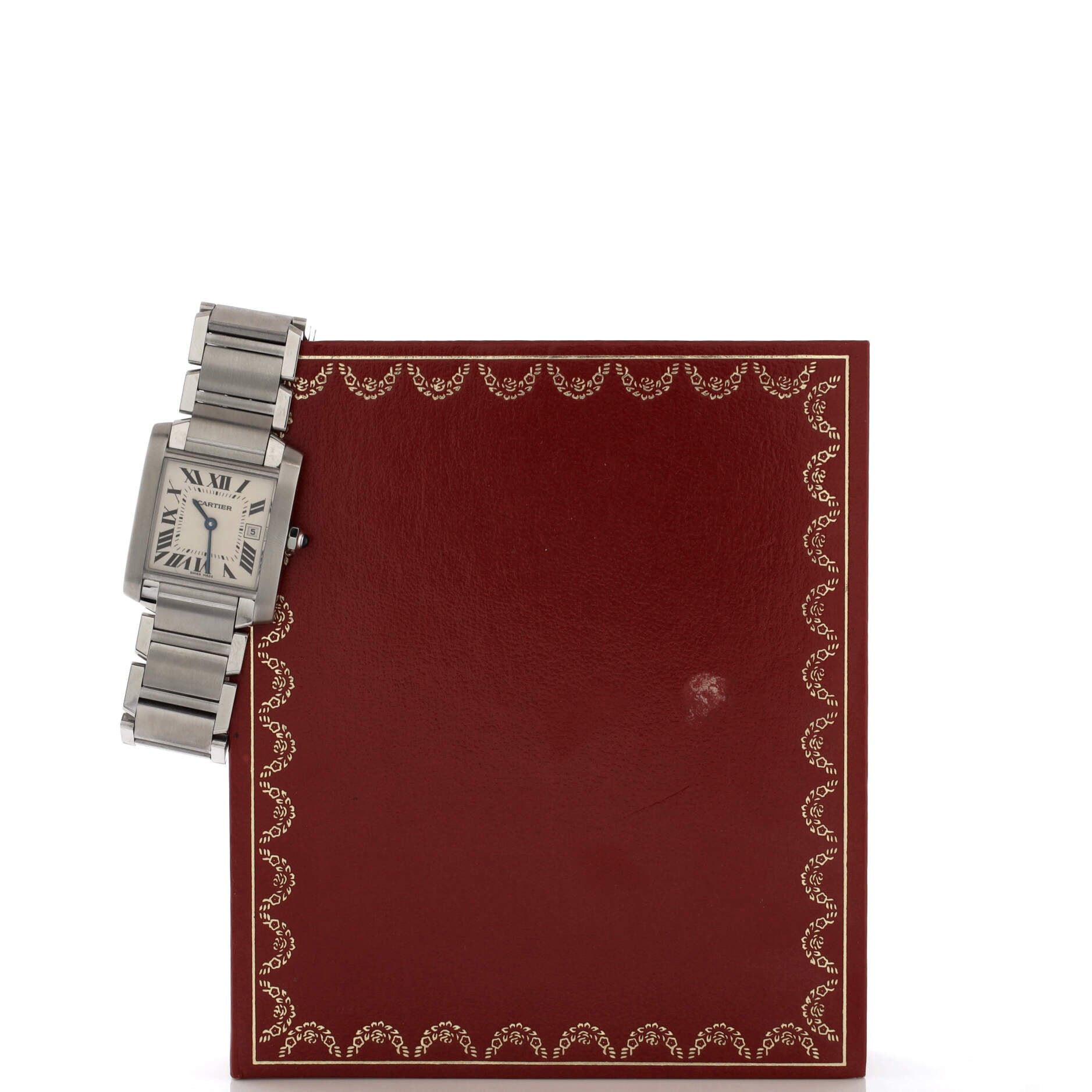 2860 Tank Francaise Quartz Watch Stainless Steel 25