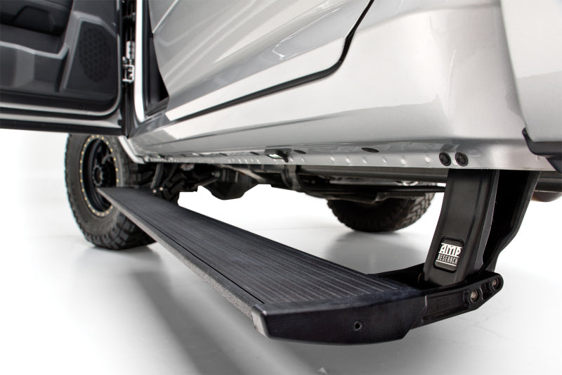AMP Research 2018 Ford Expedition Max Limited (Gas Only) PowerStep Plug N Play   Black