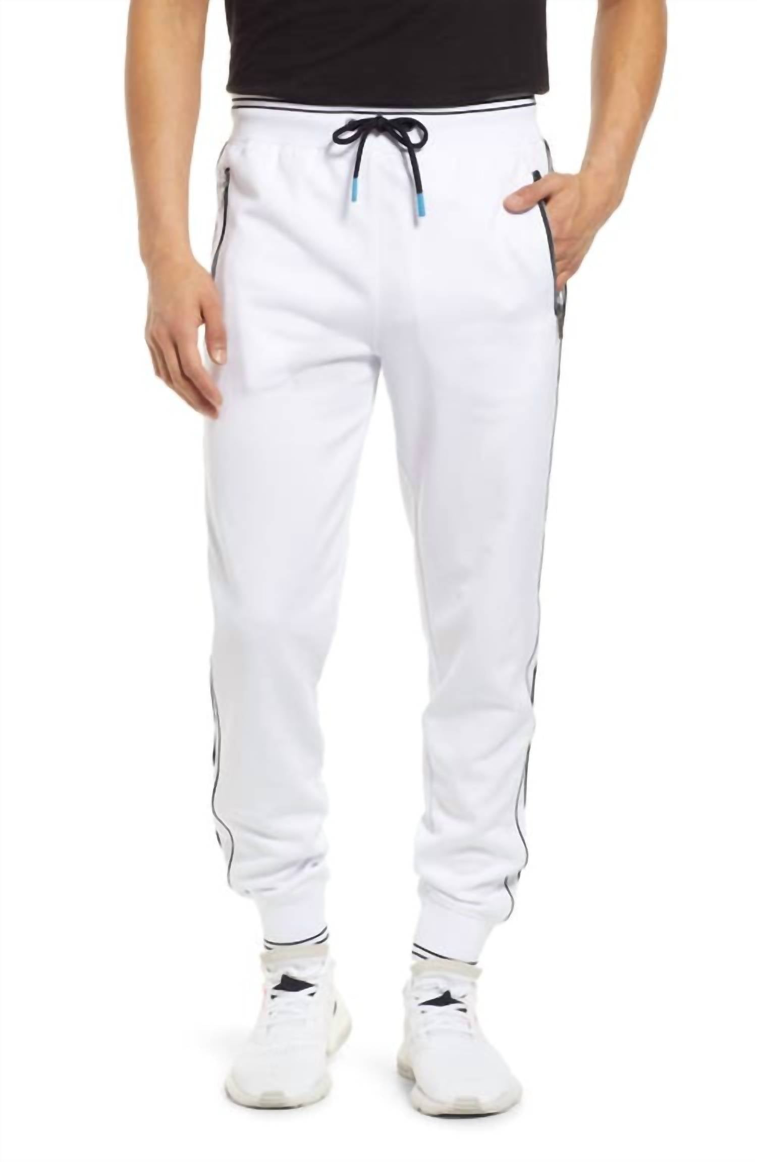 2244 Men's Eaton Track Pants In White