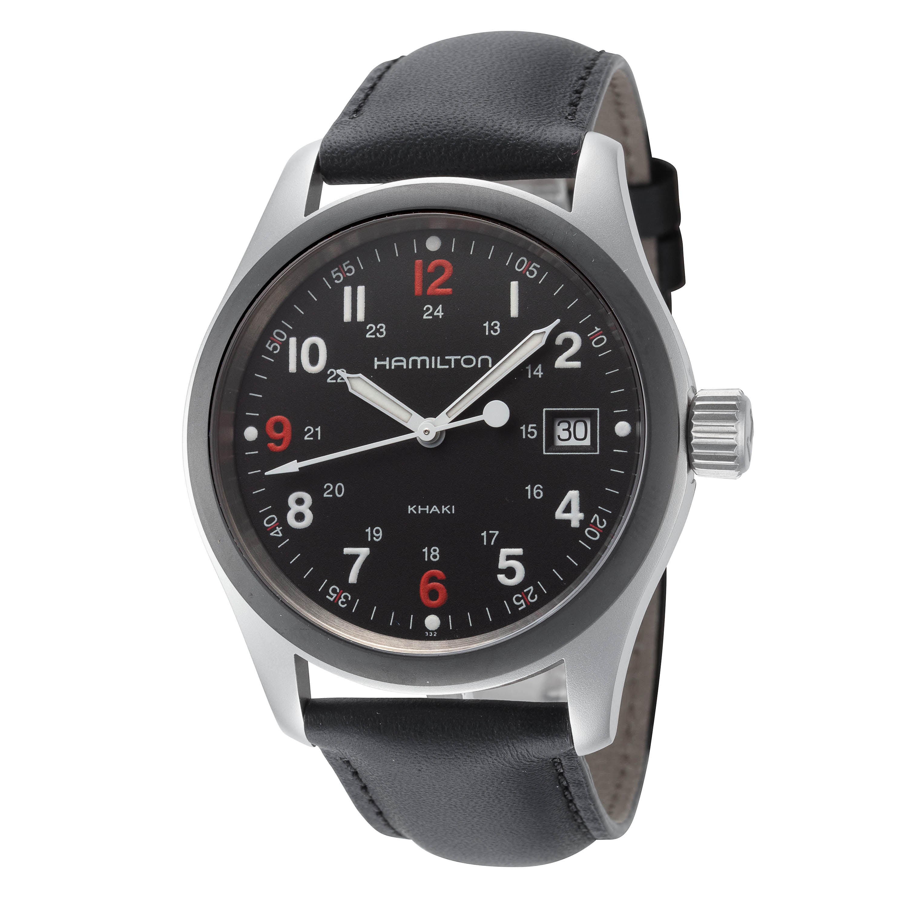 2401 Hamilton Men's Khaki Field 38mm Quartz Watch H68421333
