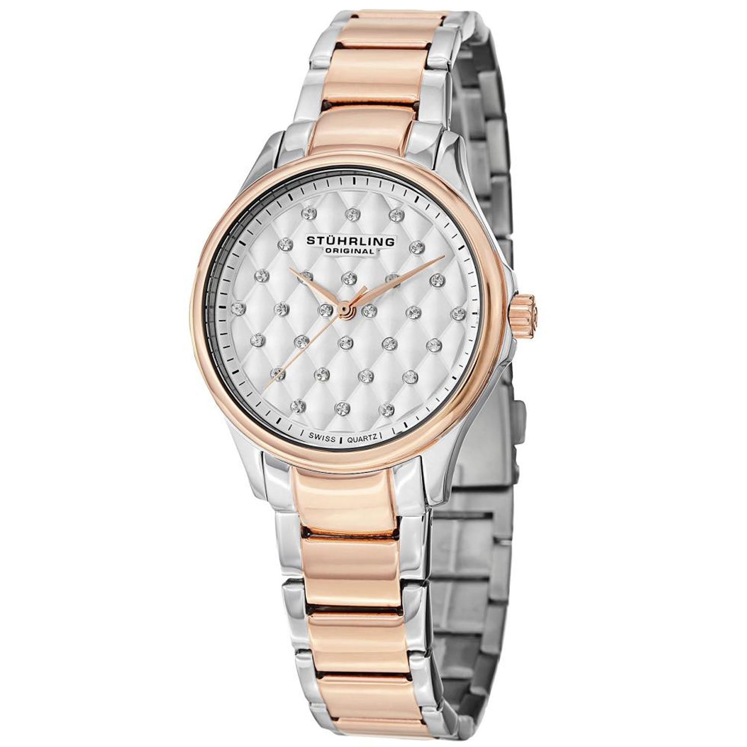 2355 Stuhrling Women's Symphony Silver Dial Watch