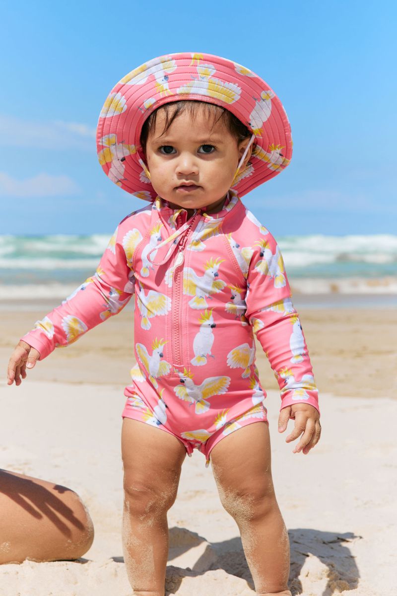 BUDGY SMUGGLER Kids Onesie Swim Bundle in Cockies UPF 50+