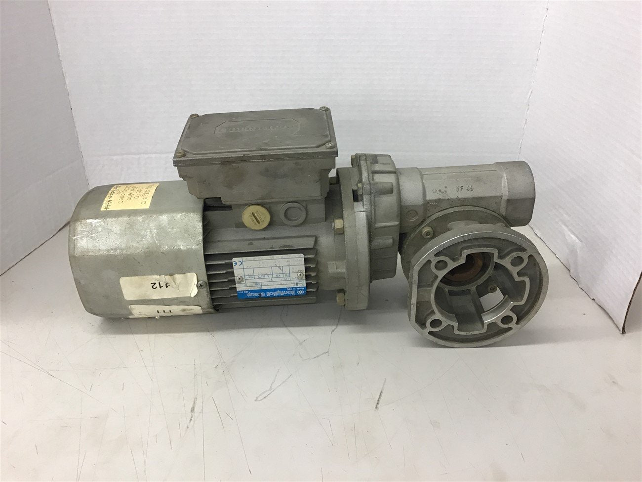 BME BEARINGS AND SURPLUS Bonfiglioli BN63B4 0.18 KW AC Gear motor 230/400 Volts 1320 Rpm