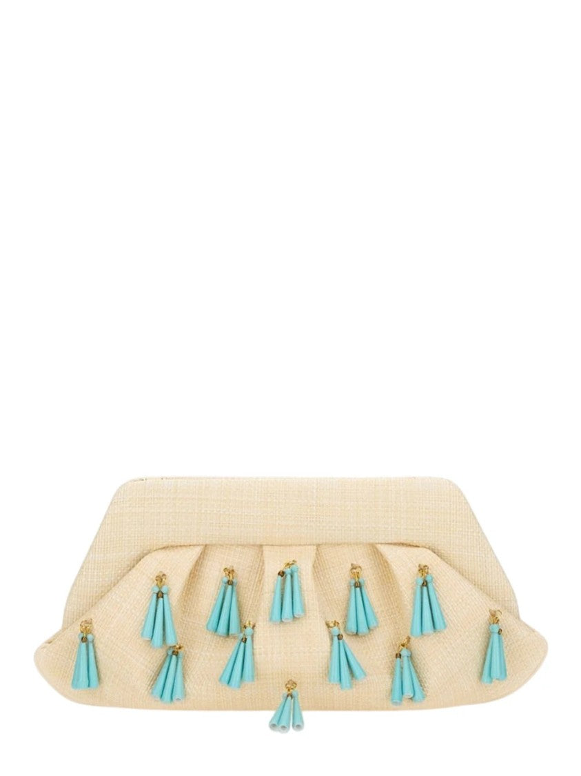 2934 Textured Bag With Paper Fringes