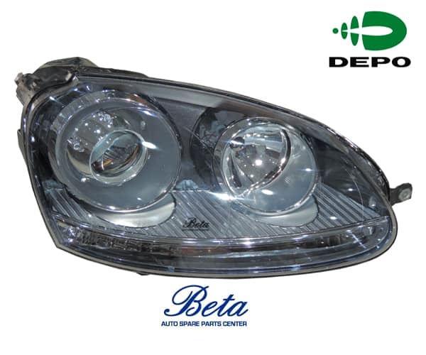 BETAAUTOPARTS Volkswagen Golf 5 / Jetta (2003 2007), Headlamp Xenon (Right), Depo, 1K6941040