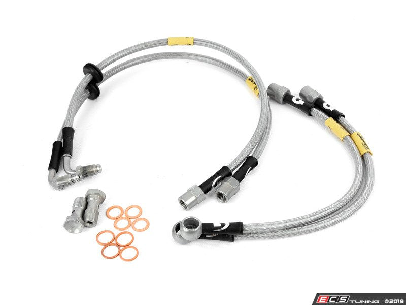GOODRIDGE G Stop Stainless Steel Brake Line Kit   Front & Rear
