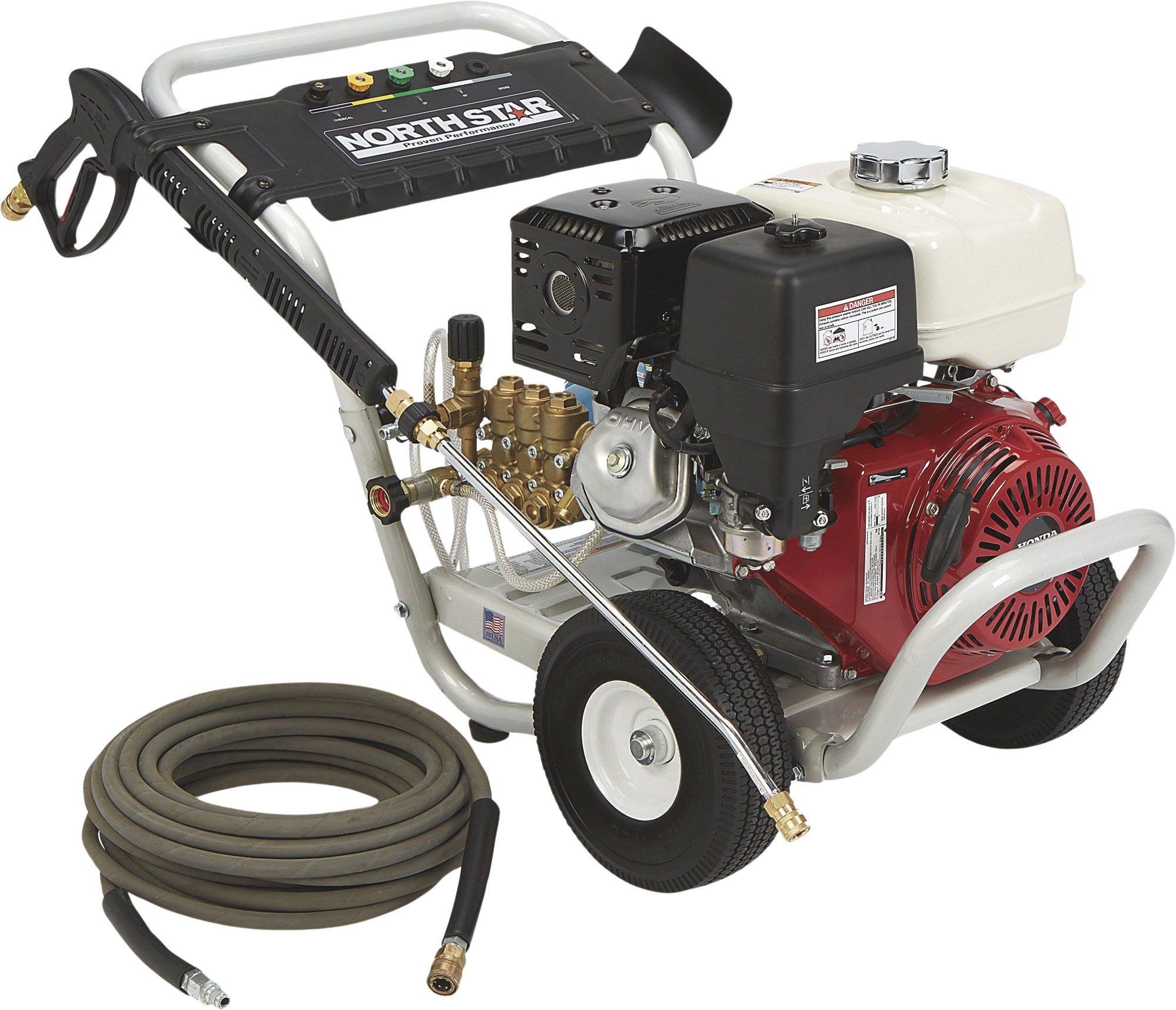NorthStar Pressure Washer 4200 PSI 3.5 GPM Honda GX390 CAT Pump Aircraft Grade Aluminum Gas 157133 New