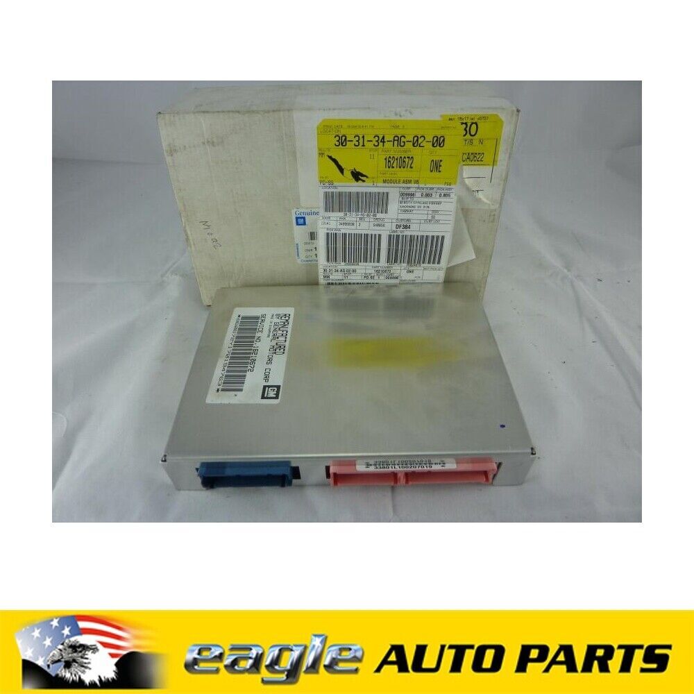HOLDEN COMMODORE VS 95   01 6CYL ENGINE & TRANSMISSION MODULE NOS # 16210672