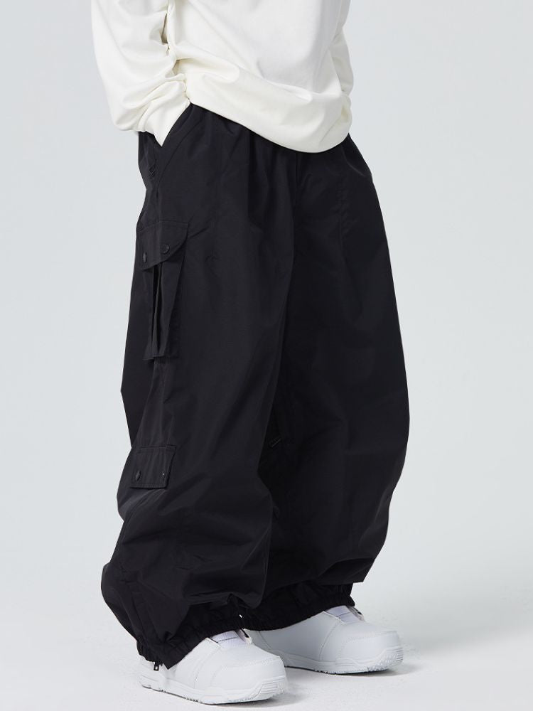 Searipe 3L Monochrome Baggy Cargo Pants   Women's