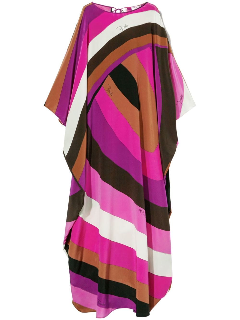 Pucci Printed Silk Kaftan