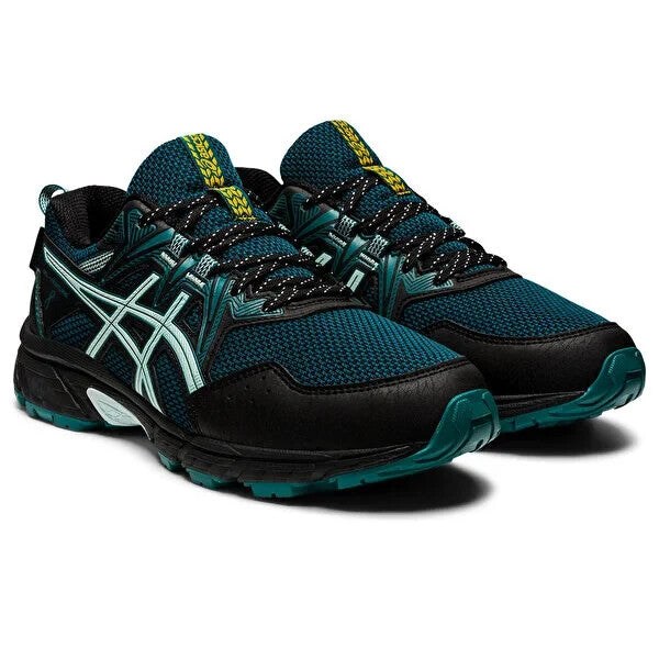 2718 Asics Gel Venture 8 1012A707.004 Sneakers Womens 7.5 Green Running Shoes EEE4342