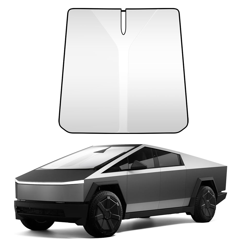 TESLAUNCH Front Windshield Sunshade Sun Visor for Tesla Cybertruck