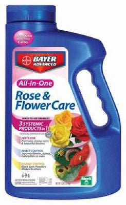 SBM LIFE SCIENCE CORP Bayer 701110A All in 1 4 lb Systemic Rose & Flower Care Insect Disease & Food   Quantity of 1