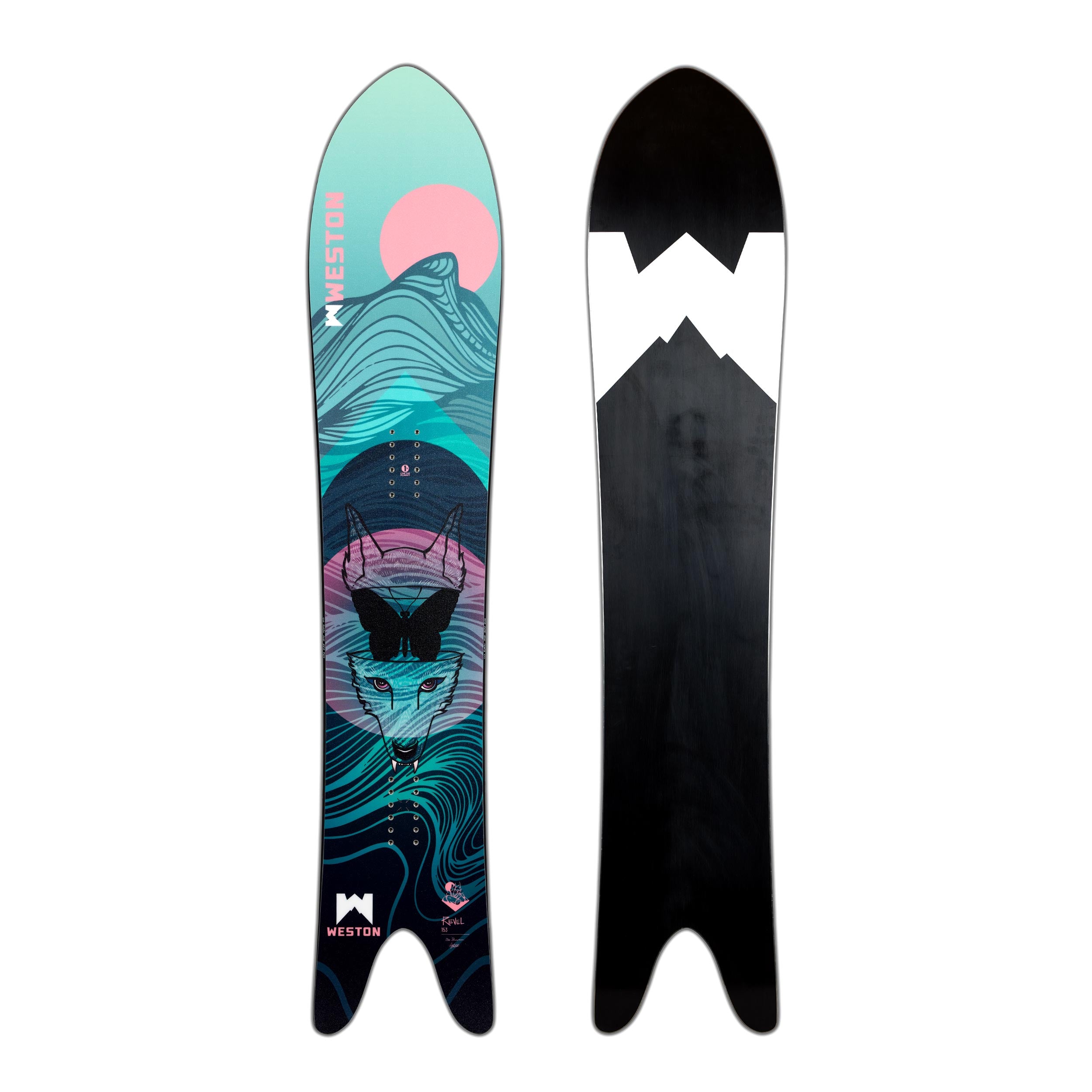 WESTON Revel Snowboard by Showerman x Gatto