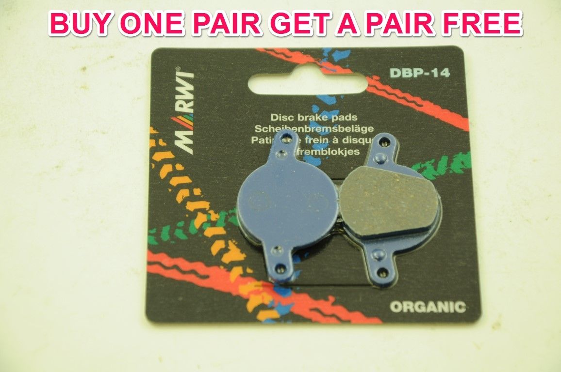 MARWI UNION ORGANIC DISC BRAKE PADS MAGURA CLARA LOUISE CALIPERS 1+1 FREE DBP 14