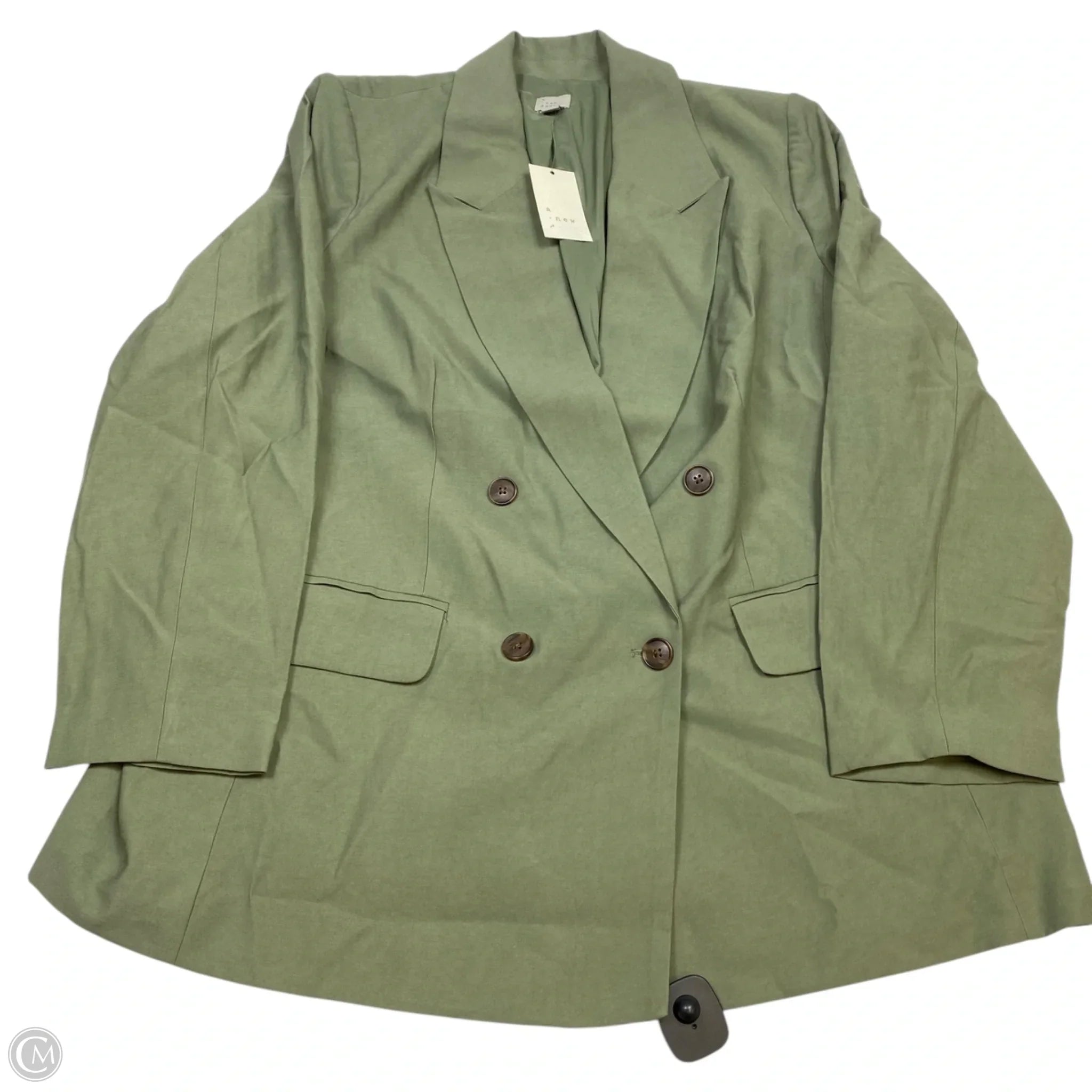 CLOTHES MENTOR ROCKHILL  SOUTH CAROLINA Blazer By A New Day In Green  Size: Xxl