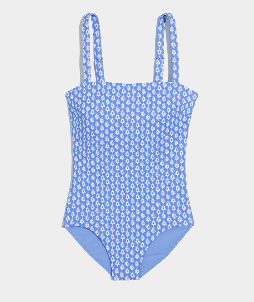 Vineyard Vines Southampton Square Neck One Piece