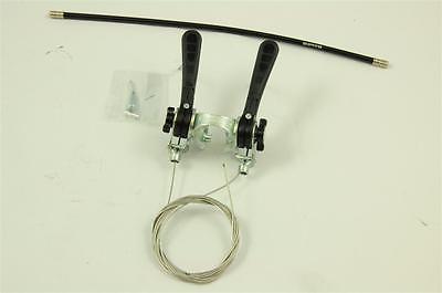 SHIMANO SL  QP10 RACING BIKE FRAME FIT DOUBLE GEAR SHIFTERS LEVERS GENUINE NOS