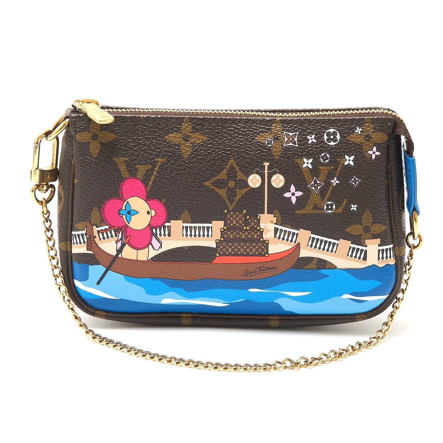 2604 Louis Vuitton Monogram Vivienne Mini Pochette