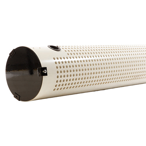 FIREHOSEDIRECT Horizontal 6" PVC Strainer With Fixed Cover