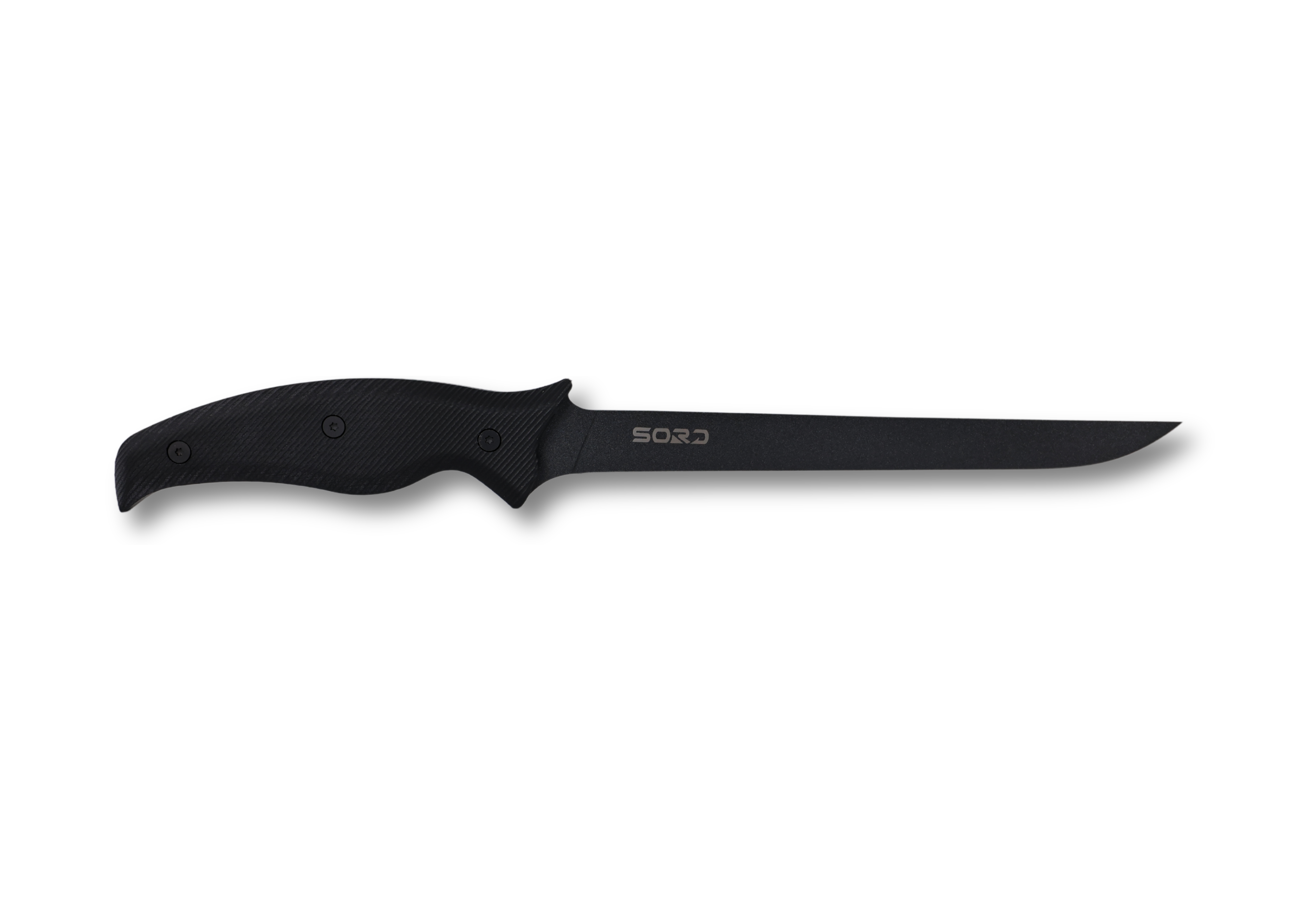 SORD FISHING PRODUCTS 8" FILLET KNIFE   SUPER FLEX   BLACKOUT EDITION